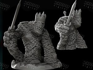 Treasure Golem 3D Print - STL file