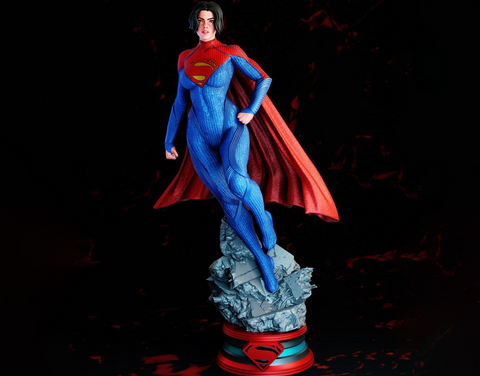 Supergirl 3D Print - STL file