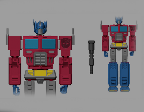 Optimus Prime Statue 3D Print - STL file