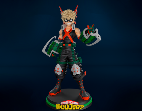 Katsuki Bakugo 3D Print - STL file