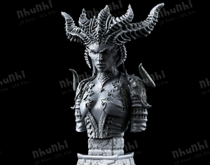 Lili Bust 3D Prints STL File