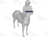 Centaur woman 3D Print - STL file