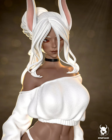 Nympha - My Hero Academy - Mirko - 3D Print - STL file