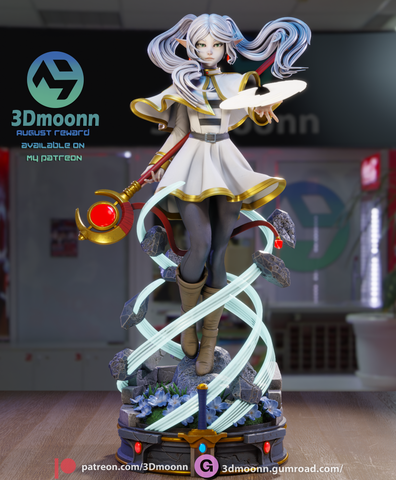 3Dmoonn - Sousou no Frieren - Frieren