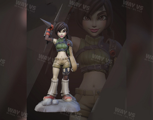 Yuffie 3D Prints STL File