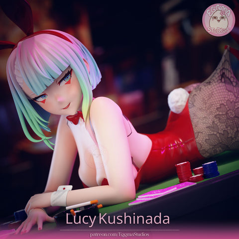 Eggma Studios - Edgerunners - Lucy 3D Print - STL file - 3D Print STL File for Resin Printer