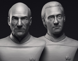 Star Trek TNG Busts 3D Print - STL file