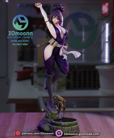 3Dmoonn Yuzuriha Hells Paradise