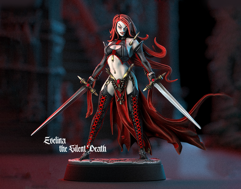 Heroes Infinite Evelina 3D Print - STL file