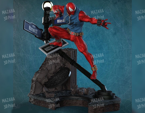 Scarlet Spiderd 3D Prints STL File