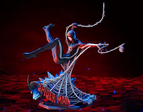 Miles Morales Sculpture 3D Print - STL file