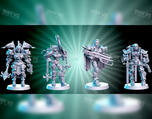 Nun Squad 3D Prints STL File