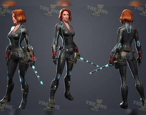 Black Widow 3D Prints STL File