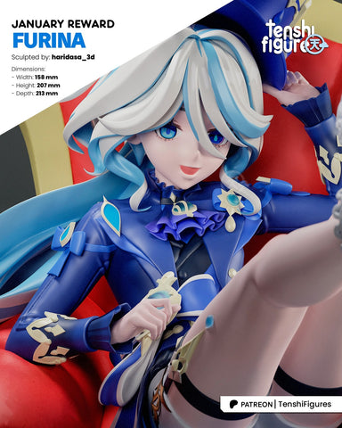 Tenshi Figures - Genshin Impact Furina 3D Print - STL file
