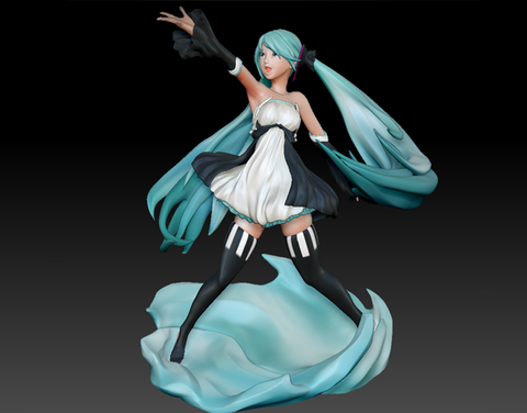 Hatsune Miku 3D Print - STL file