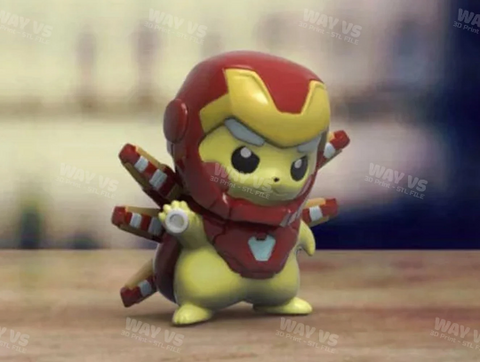 pikachu ironman 3D Prints STL File