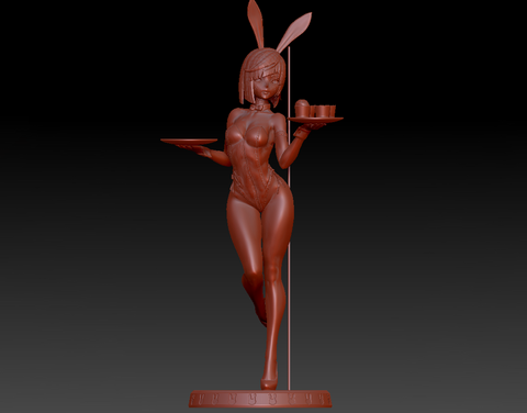 Yelan Bunny 3D Print - STL file