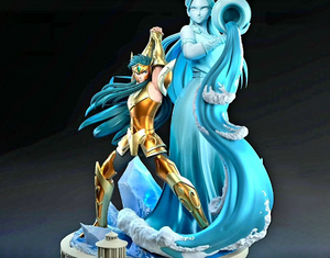 Saint Seiya Sculpt 3D Print - STL file
