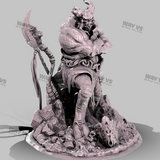 The Army Of Hell - Veteran and Dark Souls 3 Soul Of Cinder Sculpture 3D Prints STL File