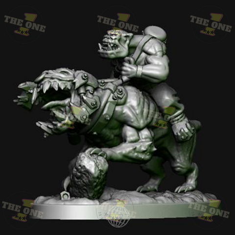 Ork Squig Waagh Beast Riders Bulwark Gaming 3D Prints STL File