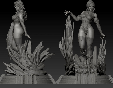 Killer Frost 3D Print - STL file