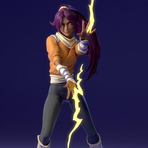 Yoruichi Shihoin 3D Print - STL file