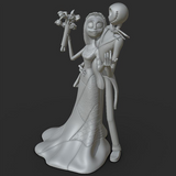 Jack And Sally 3D Print - STL file