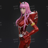 Zero Two From Darling In the FranXx 3D Prints STL File