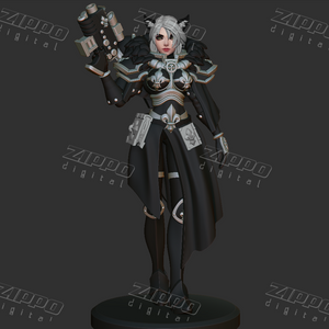 Witcher Space Nuns Anime Heads 3D Print - STL file