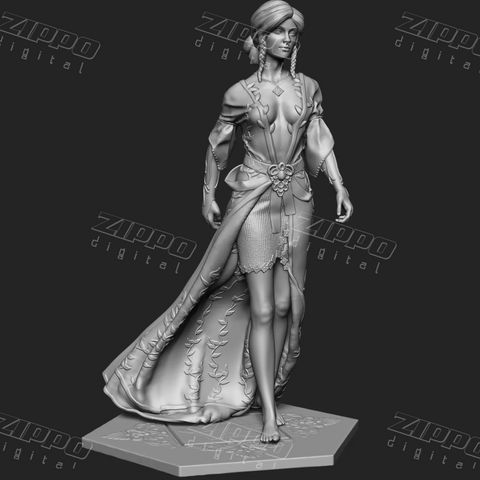 Triss Merigold 3D Print - STL file