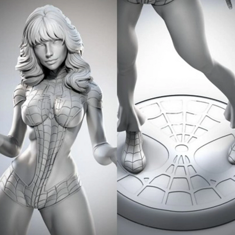 Spinneret Mary Jane NSFW Version 3D Print - STL file