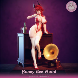 Eggma Studios - NIKKE - Red Hood 3D Print - STL file - 3D Print STL File for Resin Printer