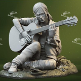 Ellie with Guitar 3D Prints STL File