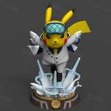 Pikachu as One Piece Admirals 3D Prints STL File