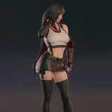 Tifa Lockhart 3D Print - STL file