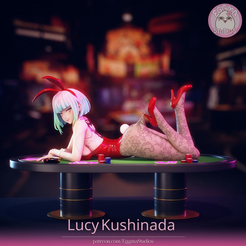 Eggma Studios - Edgerunners - Lucy 3D Print - STL file - 3D Print STL File for Resin Printer