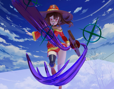 Megumin Konosuba 3D Print - STL file