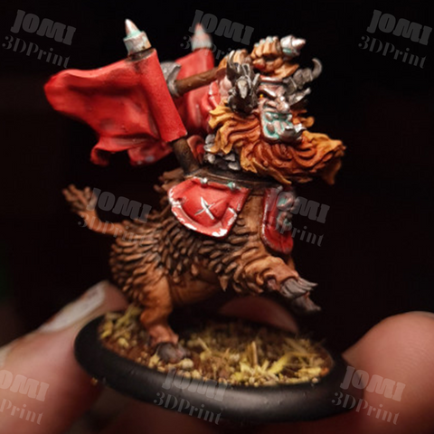 Boar centaur champion 3D Prints STL File