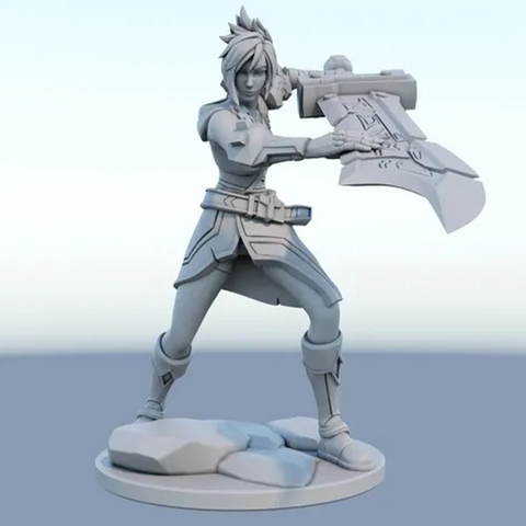 Riven Rina 3D Print - STL file