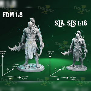 Illidan The Demon Hunter 3D Prints STL File