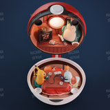 Pokeball Diorama 3D Prints STL File