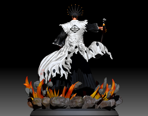 Kenpachi Zaraki Two Weapon 3D Print - STL file