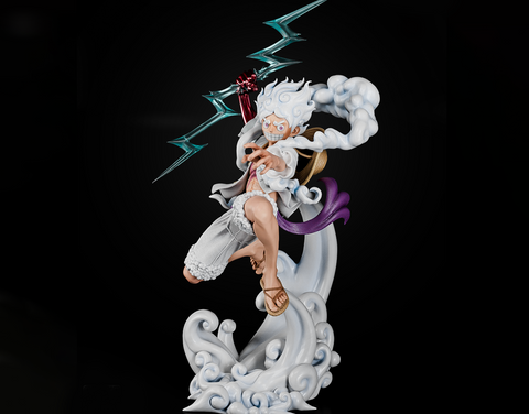 Kabuki Figures Luffy Gear5 3D Print - STL file