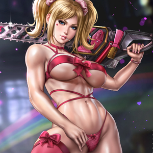 Lollipop Chainsaw and NSFW Version 3D Print - STL file