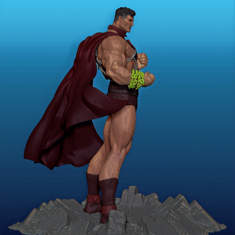 Gladiator Superman 3D Print - STL file