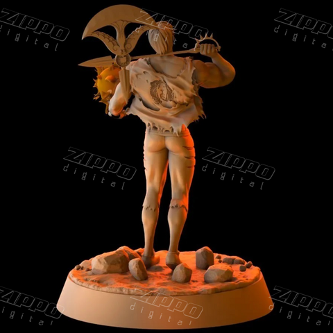 Escanor 3D Print - STL file