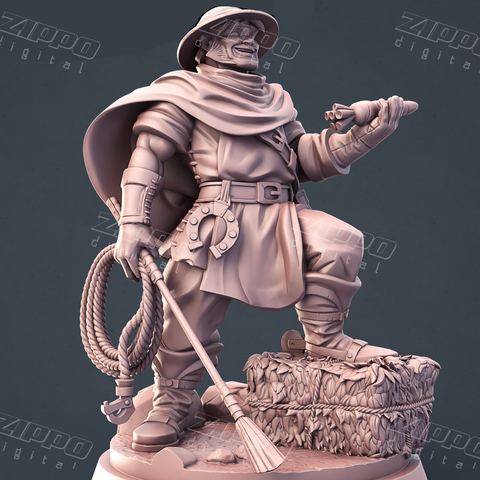 Horse Trainer Set 3D Print - STL file