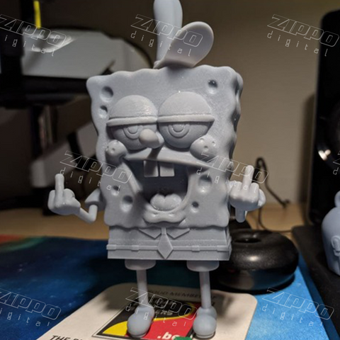 Haughty SpongeBob 3D Print - STL file