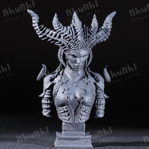 Lili Bust 3D Prints STL File