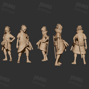 Uchiha Sasuke-Susanoo PART-1-2 3D Prints STL File